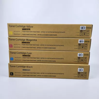 Комплект картриджей для Xerox WC 7525/ 7530/ 7535/ 7545/ 7556/ 7830/ 7835/ 7845/ 7855/ 7970 совм.