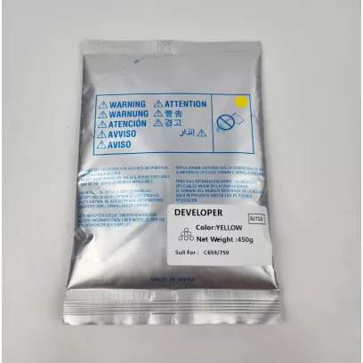 DV-711/ 712 Y с. Девелопер носитель желтый для Коника Минолта bizhub C659/ C759/ C654e/ C754e/ 654e совм.