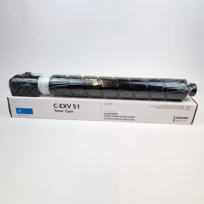 C-EXV51C Синий тонер картридж для Canon iR C5535/ C5540/ C5550/ C5560 совм.