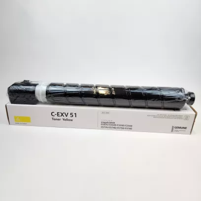 C-EXV51Y Желтый тонер картридж для Canon iR C5535/ C5540/ C5550/ C5560 совм.
