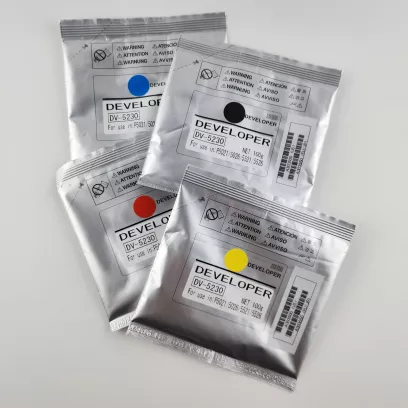 DV-5230_set с. Комплект девелоперов (4шт) CMYK для Kyocera M5521cdn/ P5021cdn совм.