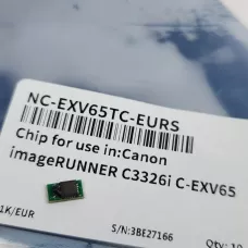 Чип к-жа Canon C-EXV65C Синий для Canon iR C3326i