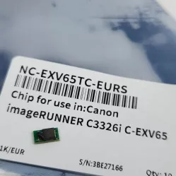 Чип к-жа Canon C-EXV65C Синий для Canon iR C3326i