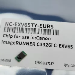 Чип к-жа Canon C-EXV65Y Желтый для Canon iR C3326i
