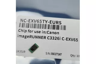 Чип к-жа Canon C-EXV65Y Желтый для Canon iR C3326i