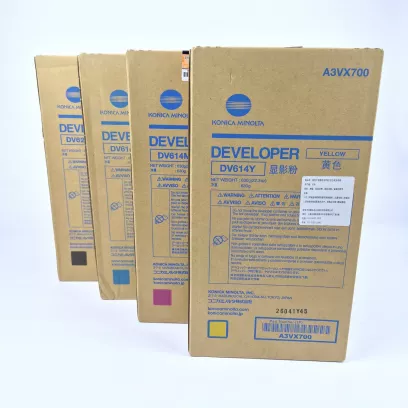 DV-614 Комплект девелоперов для Коника Минолта AccurioPress C2060/ C2070