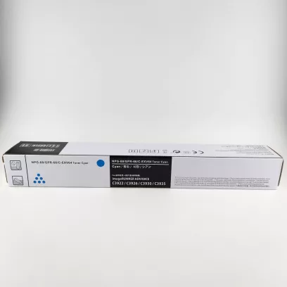 C-EXV64C Синий тонер картридж для Canon iR ADVANCE C3922/ C3926/ C3930/ C3935 совм.