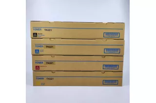 TN-221 Комплект туб пересыпка для Коника Минолта Bizhub C227/ C287