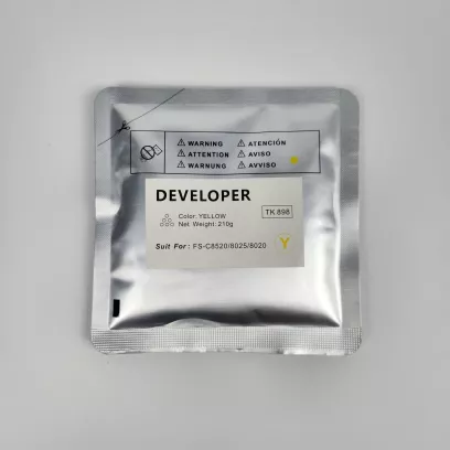 DV-896/ DV-8115 Девелопер желтый (TK-895) для Kyocera FS-8520/ FS-8525/ FS-8020/ FS-8025/ FS-8130 совм.
