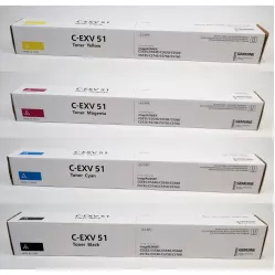 C-EXV51 Комплект туб для Canon iR C5535/ C5540/ C5550/ C5560 совм.
