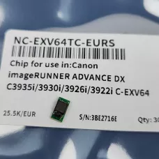 Чип к-жа Canon C-EXV64C Синий для Canon iR ADVANCE C3922/ C3926/ C3930/ C3935