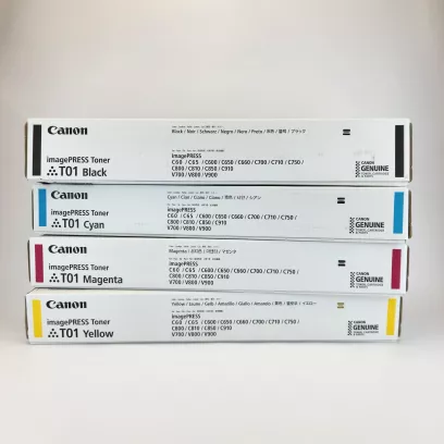 T01 ориг. Комплект тонеров Canon для imagePRESS С60/ C65/ C700/ C750/ C800/ C850 ориг.