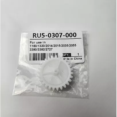 RU5-0307 с. Шестерня привода резинового вала 27T для Hp P1102/ M2727/ P2035/ P2055 совм.